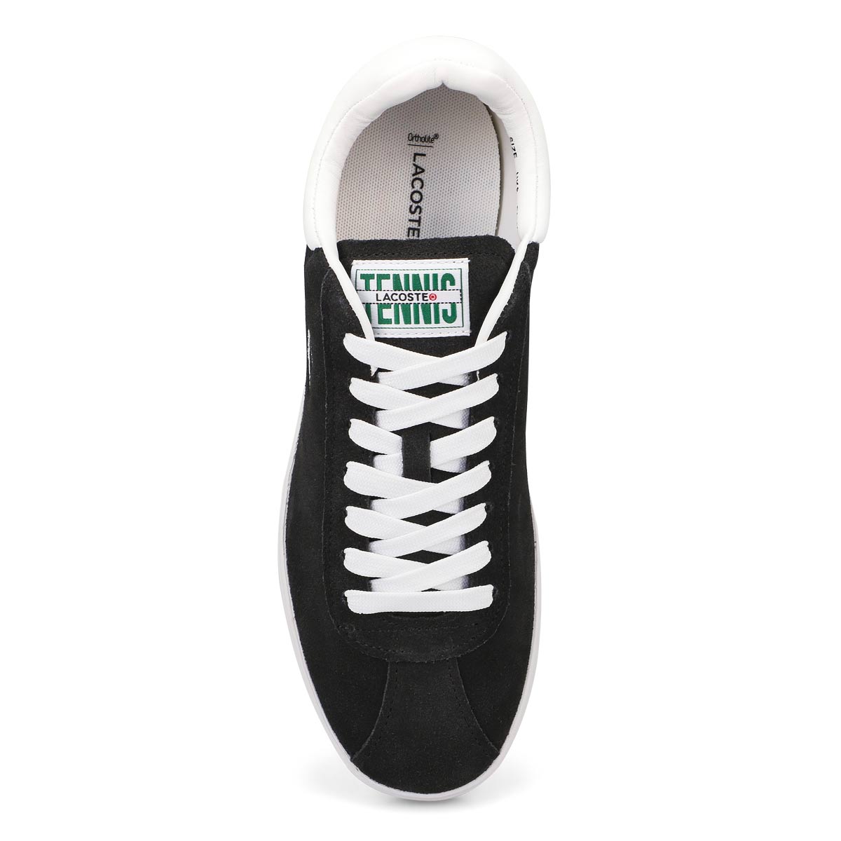 Men's Baseshot Lace Up Fashion Sneaker - Black/White
