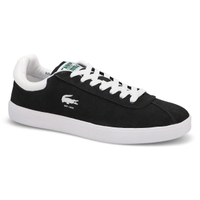 Men's Baseshot Lace Up Fashion Sneaker - Black/White