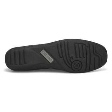Women's Fenja 01 Leather Ballerina Flat - Black/Bl