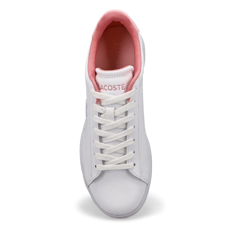 Women's Carnaby Set Leather Sneaker - White/Pink