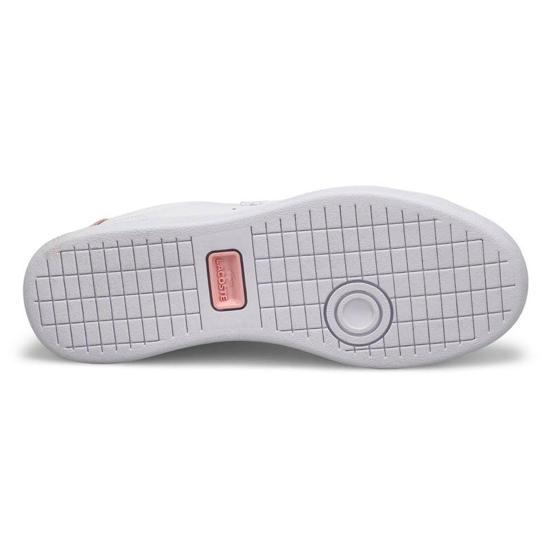 Women's Carnaby Set Leather Sneaker - White/Pink