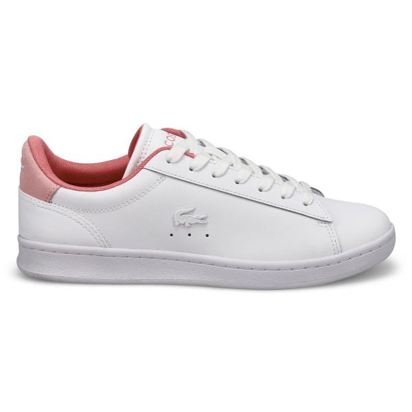 Women's Carnaby Set Leather Sneaker - White/Pink