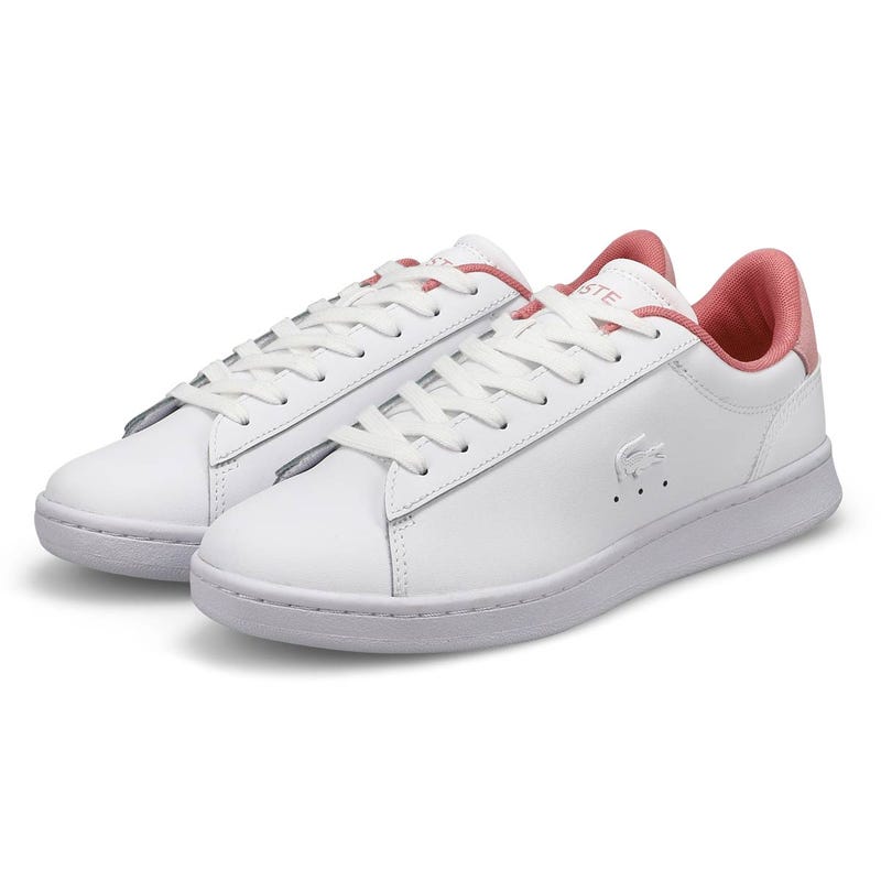 Women's Carnaby Set Leather Sneaker - White/Pink