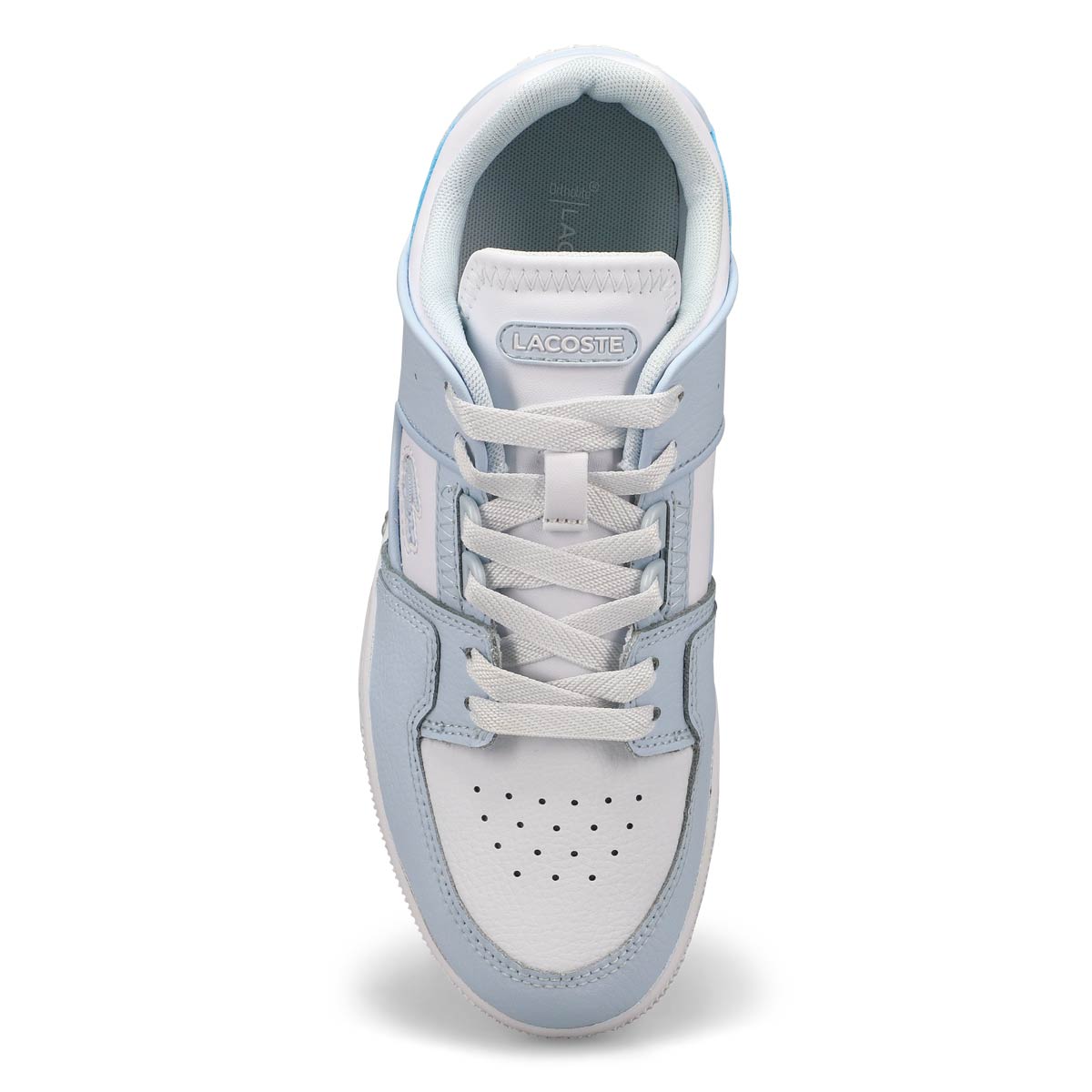 Baskets en cuir COURT CAGE, bleu pâle/blanc, femmes