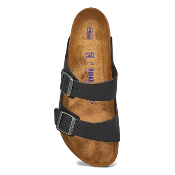 Men's Arizona Soft Oiled Leather 2 Strap Sandal - 