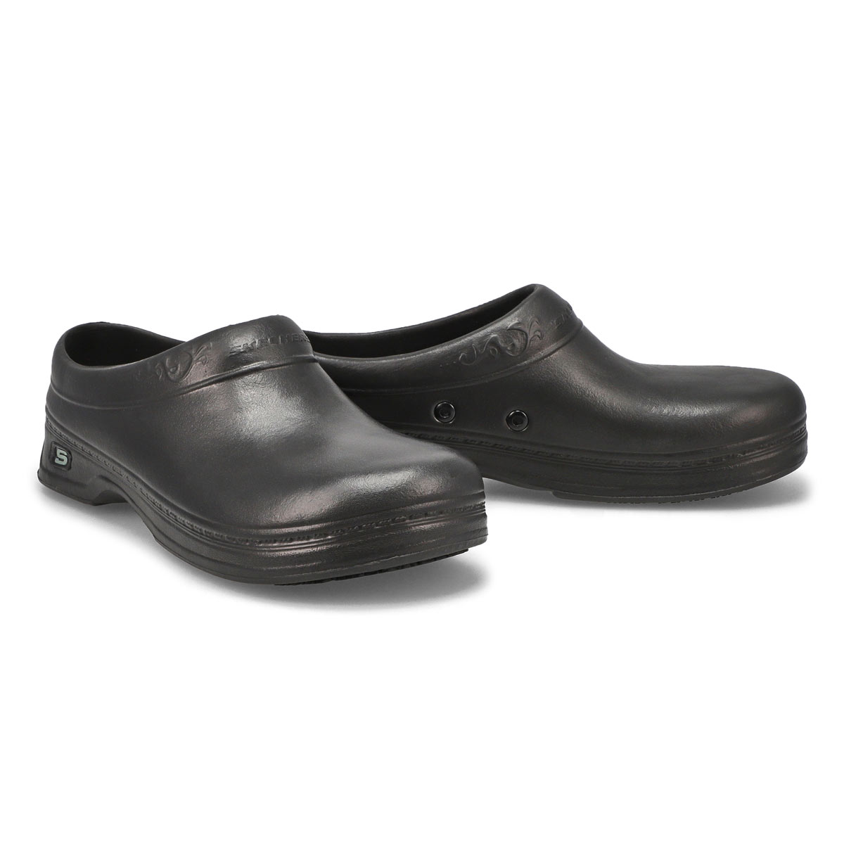 Women's Oswald Clara Slip Resistant Clog - Black