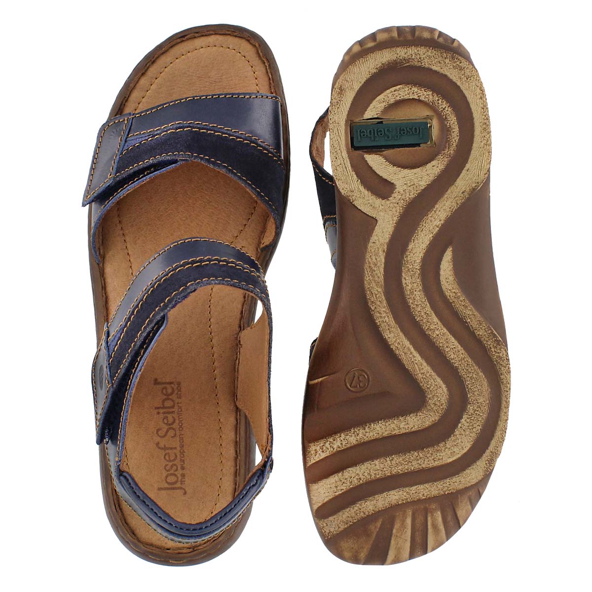 Josef Seibel Women's Debra 19 2 Strap Casual Sandal | eBay