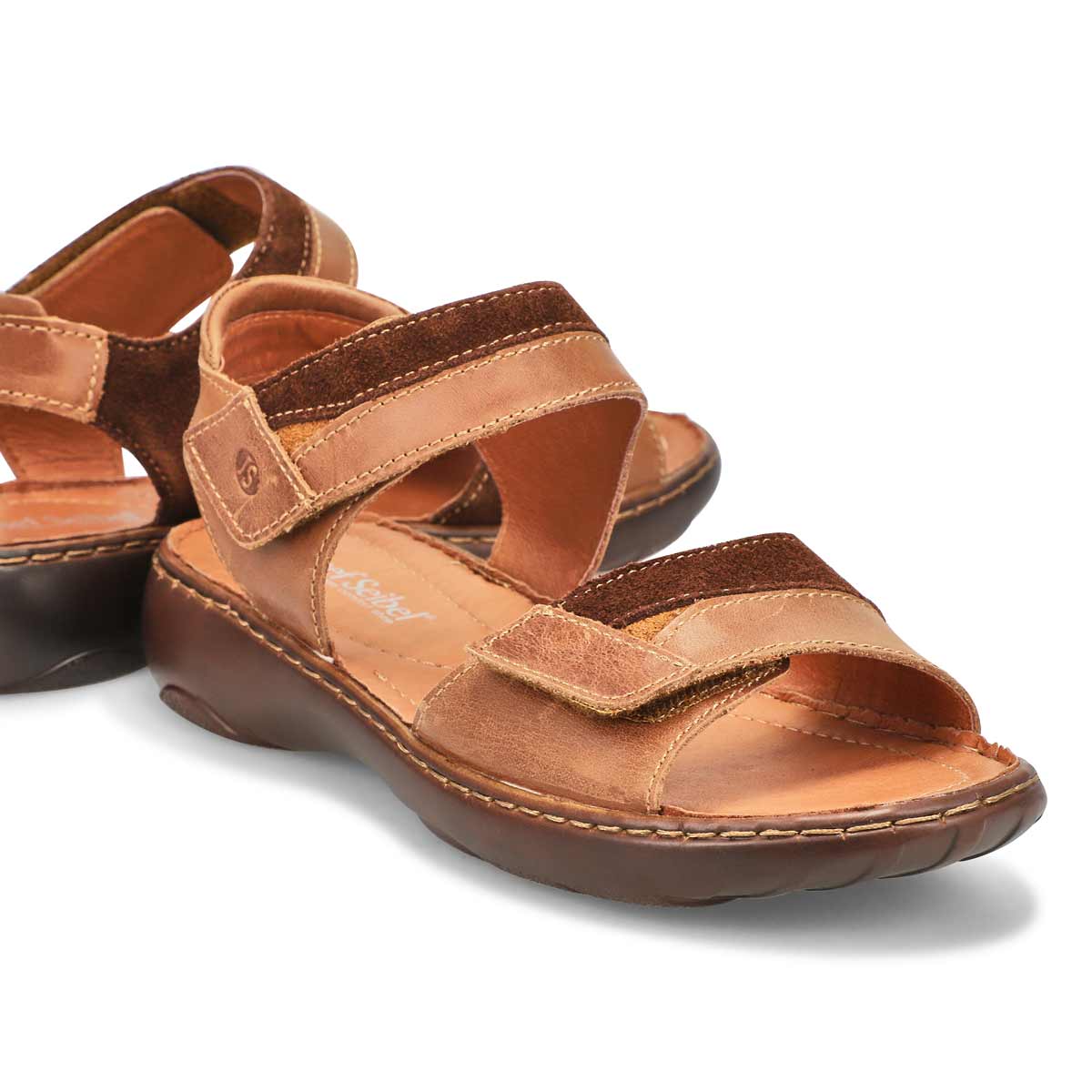 Women's Debra 19 Casual 2 Strap Sandal - Brown