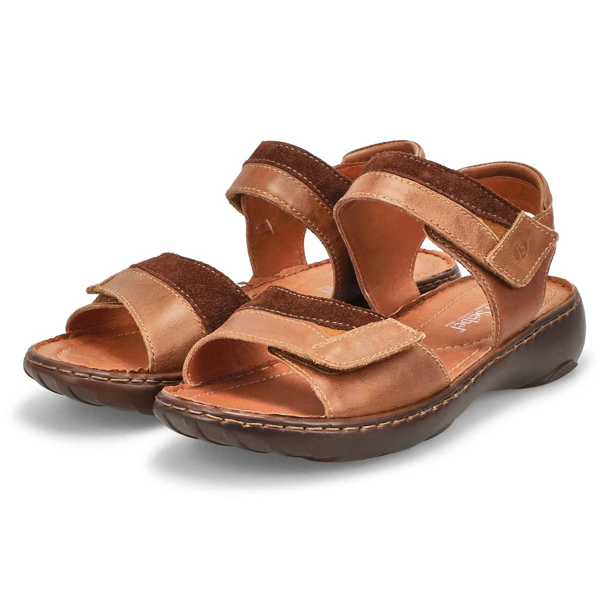 Women's Debra 19 Casual 2 Strap Sandal - Brown