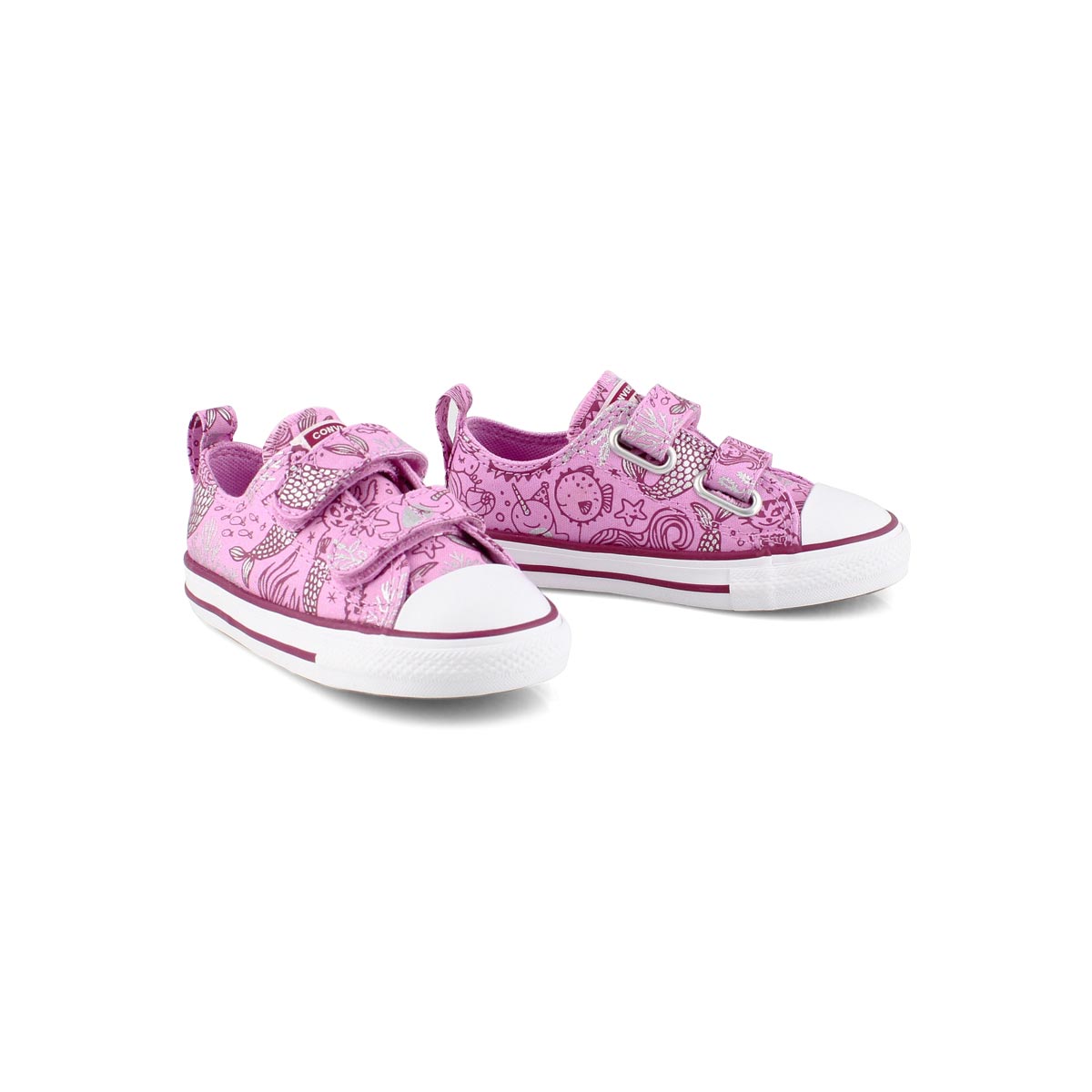 pink mermaid converse