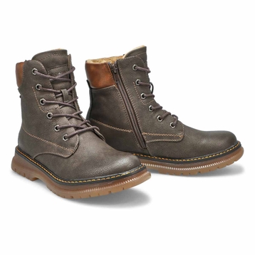 Women's Peyton 01 Waterproof Combat Boot - Brown