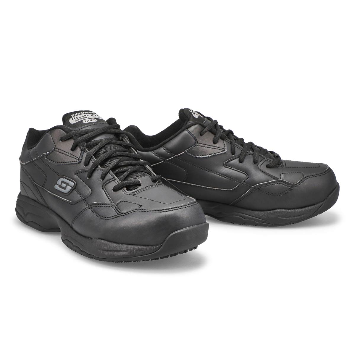 Skechers Work Men's Felton Sneakers Wide - Bl | SoftMoc.com