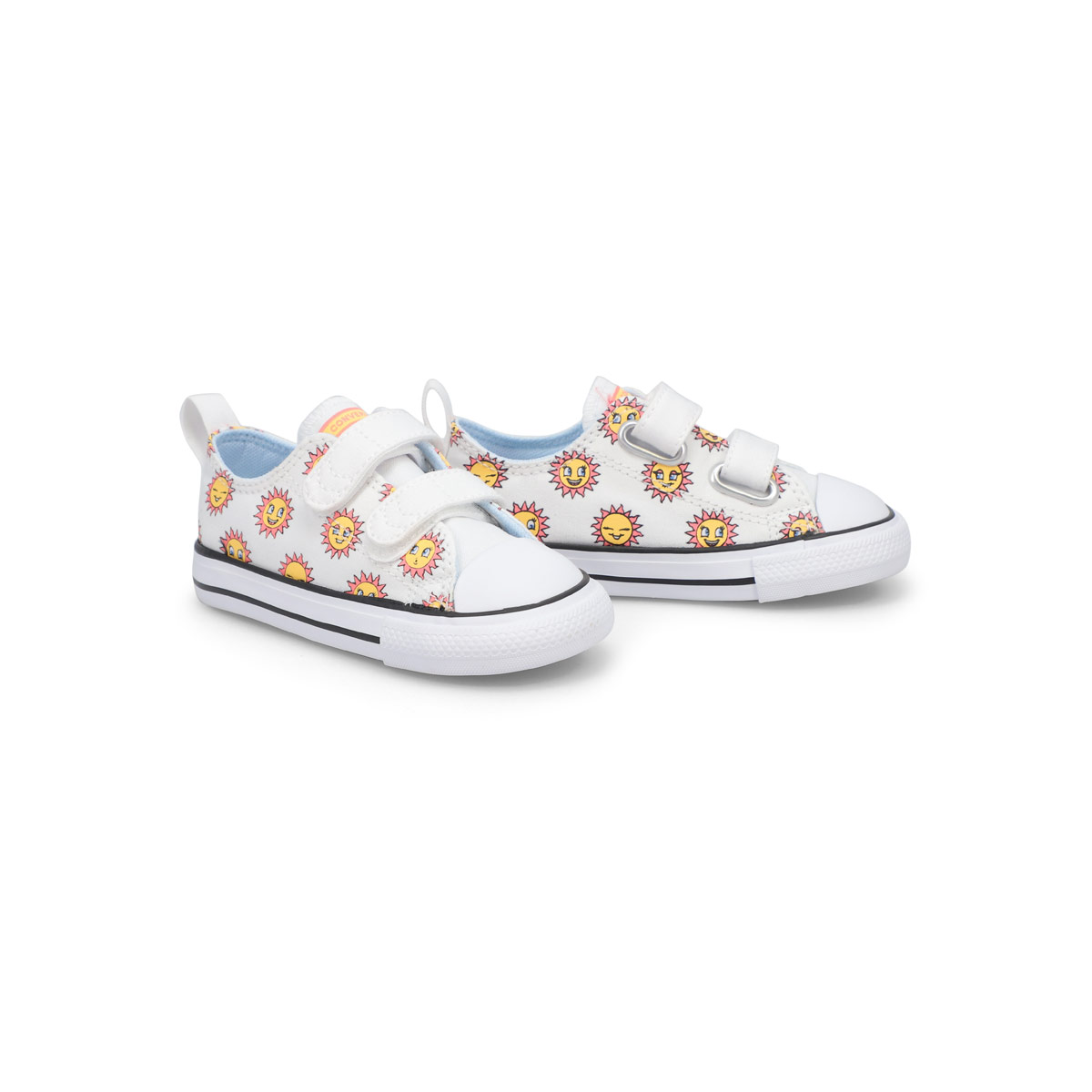 Infants' Chuck Taylor All Star 2v Sneaker - White/Citron