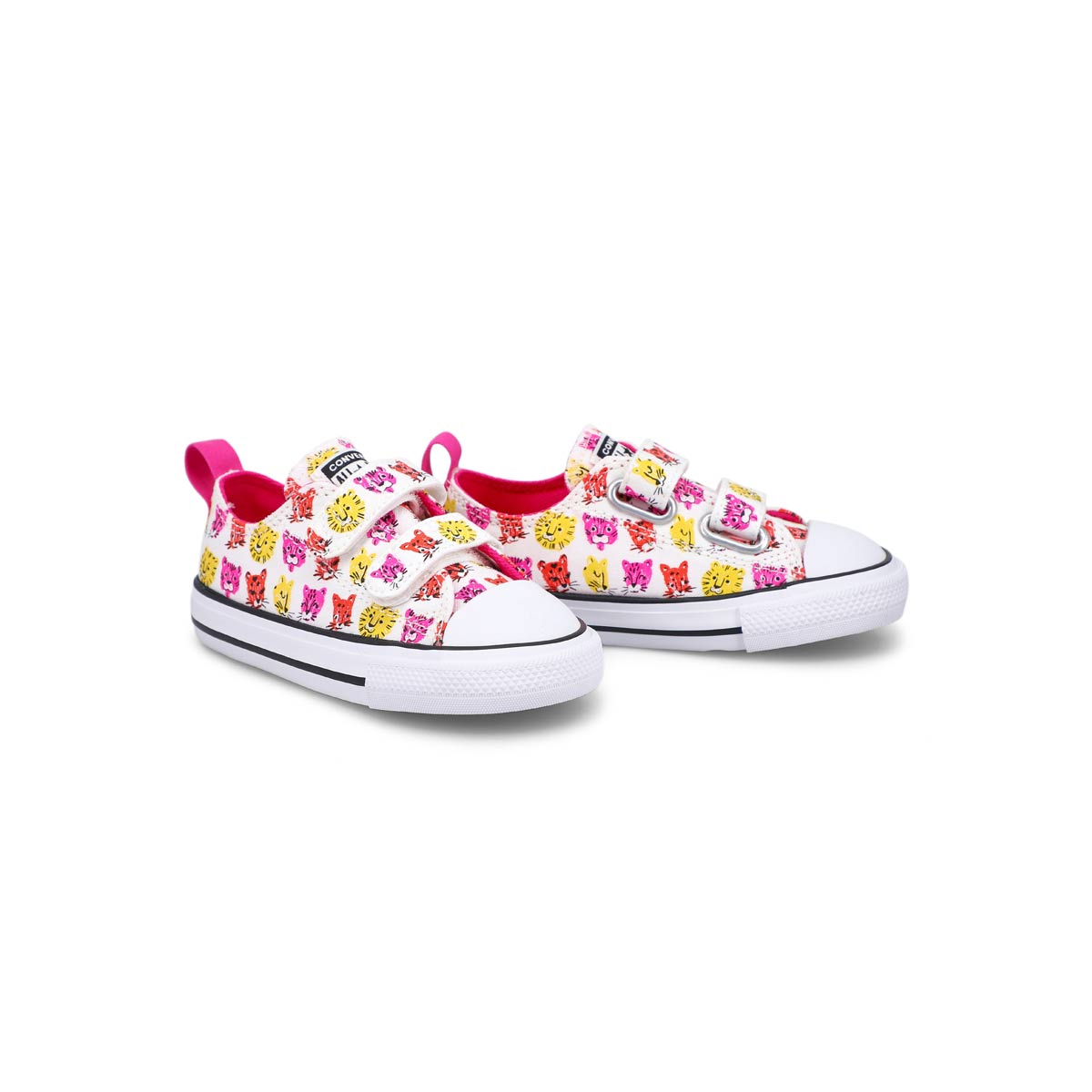 Infants' Chuck Taylor All Star 2V Sneaker - White/Pink/Amarillo