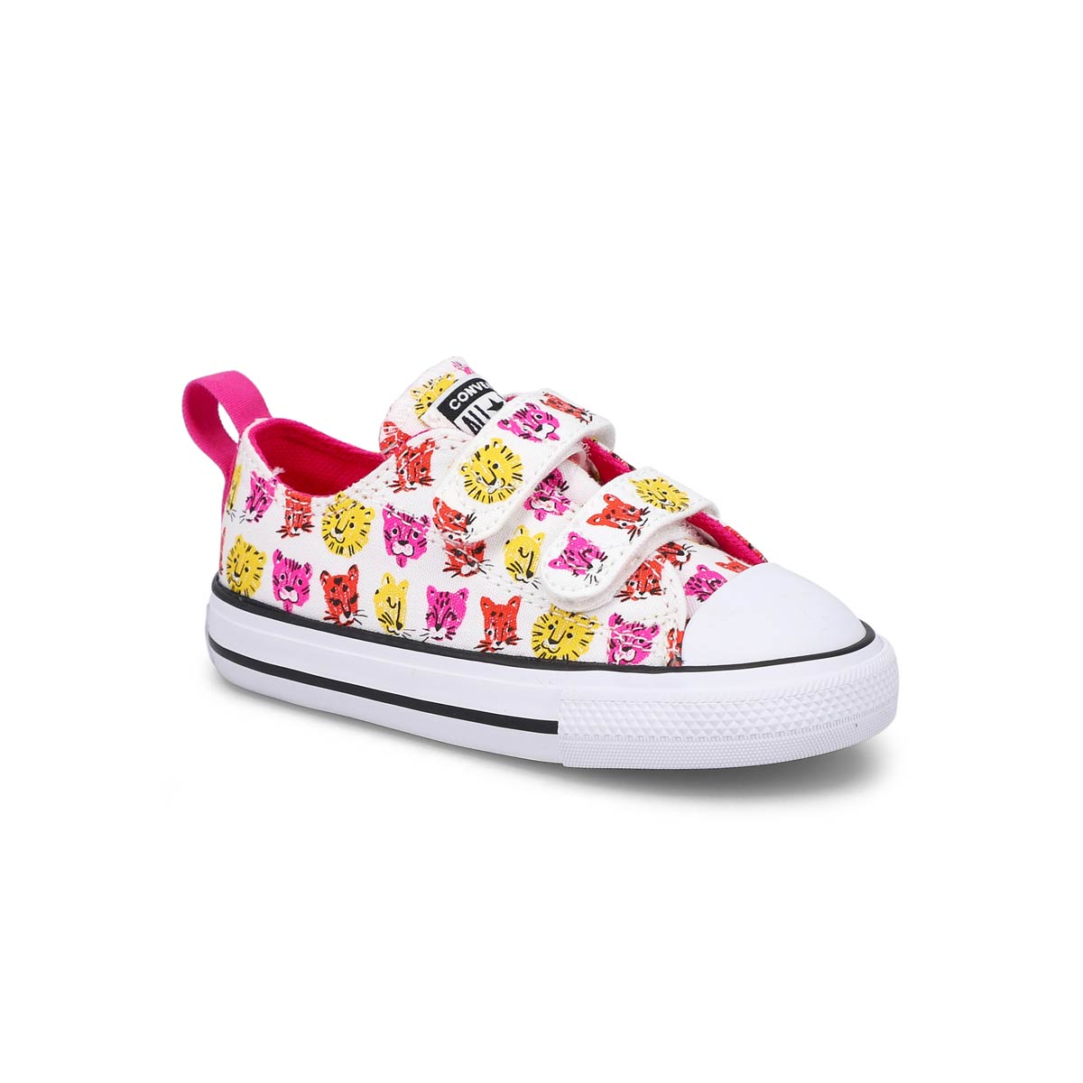 Infants' All Star 2V Sneaker - White/Pink/Amarillo