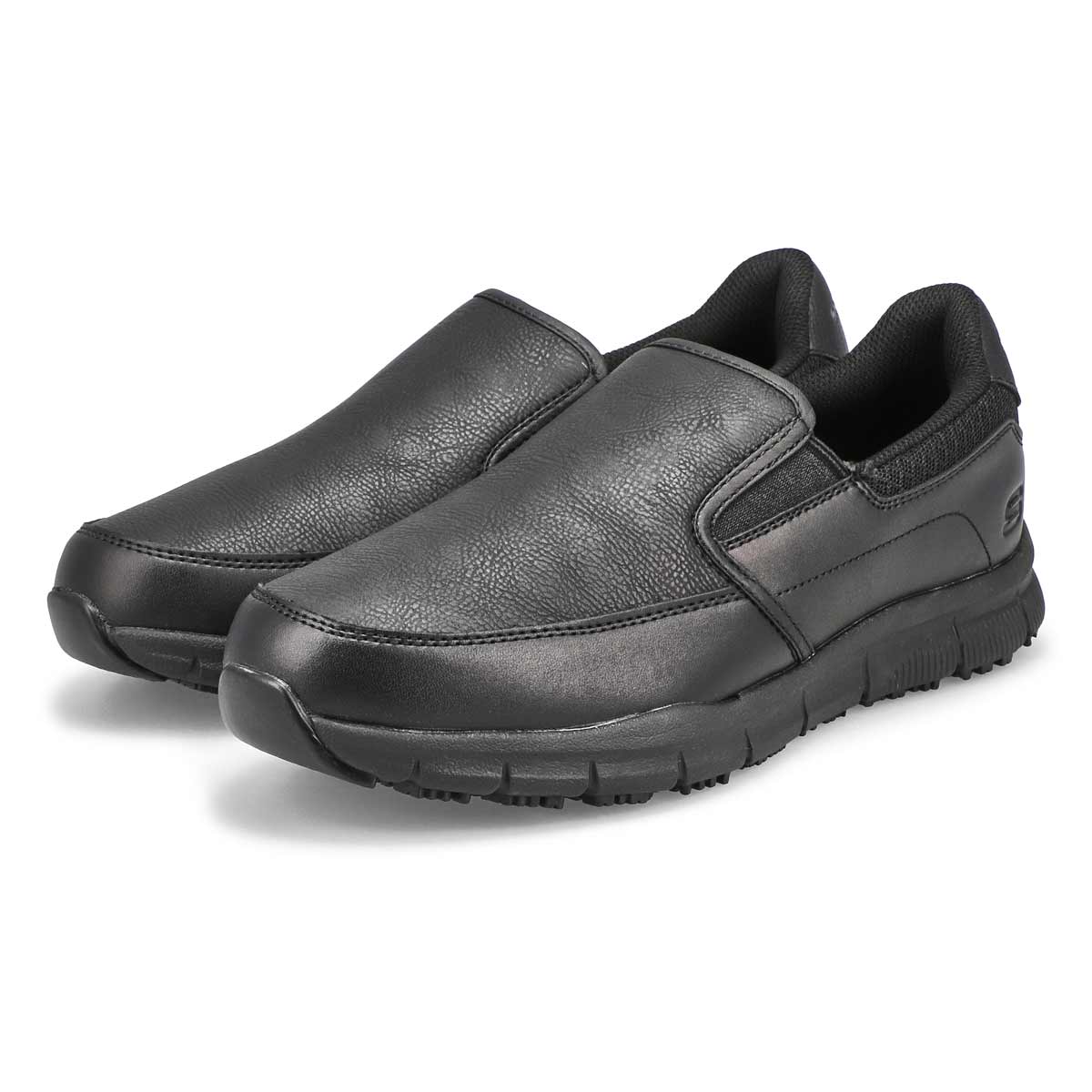 Men's Nampa Groton Slip Resistant Shoe - Black