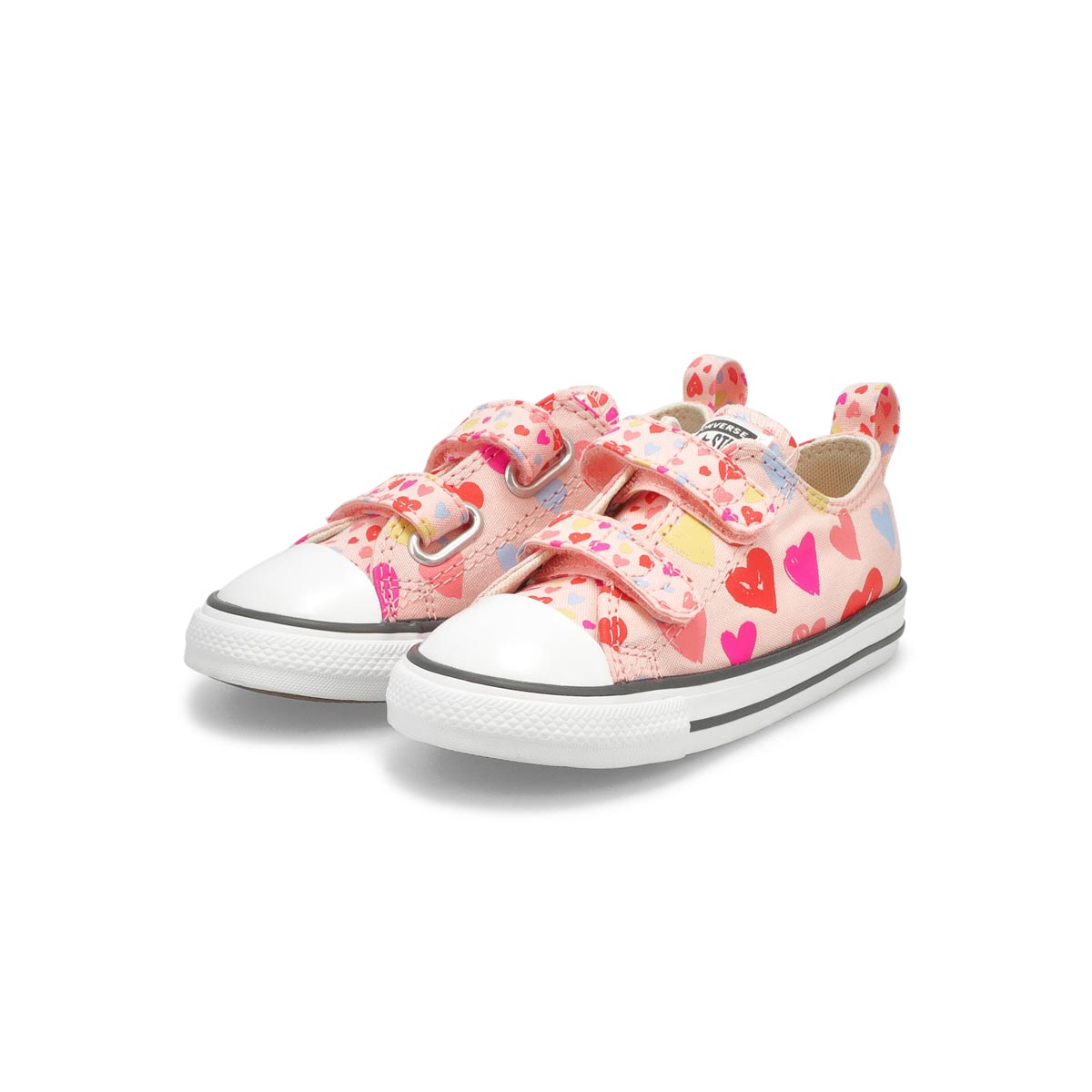 Infants' All Star 2V Heart Print Sneaker -Pink