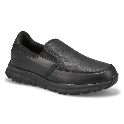 Lds Nampa Annod Slip Resistant Shoe - Black