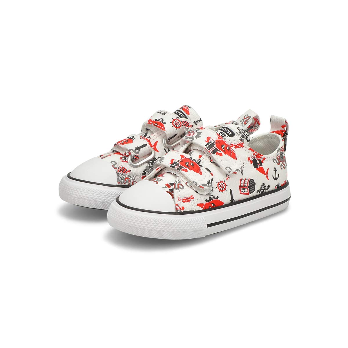 Infants' Chuck Taylor All Star Pirates Cove Sneaker - White/Red/Black