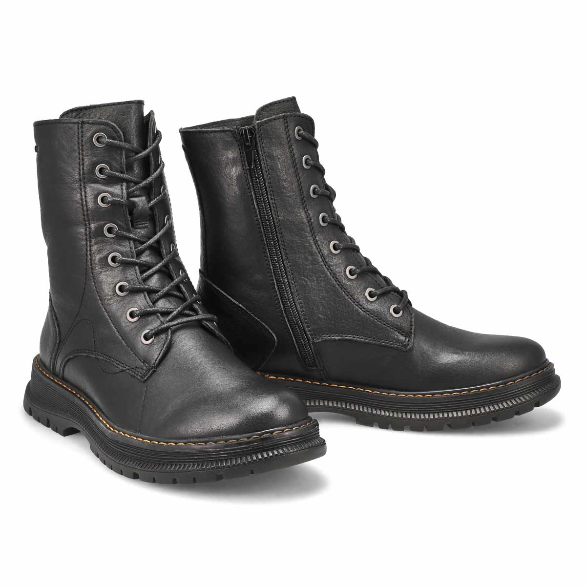 Women's Paloma 01 Waterproof Combat Boot - Black