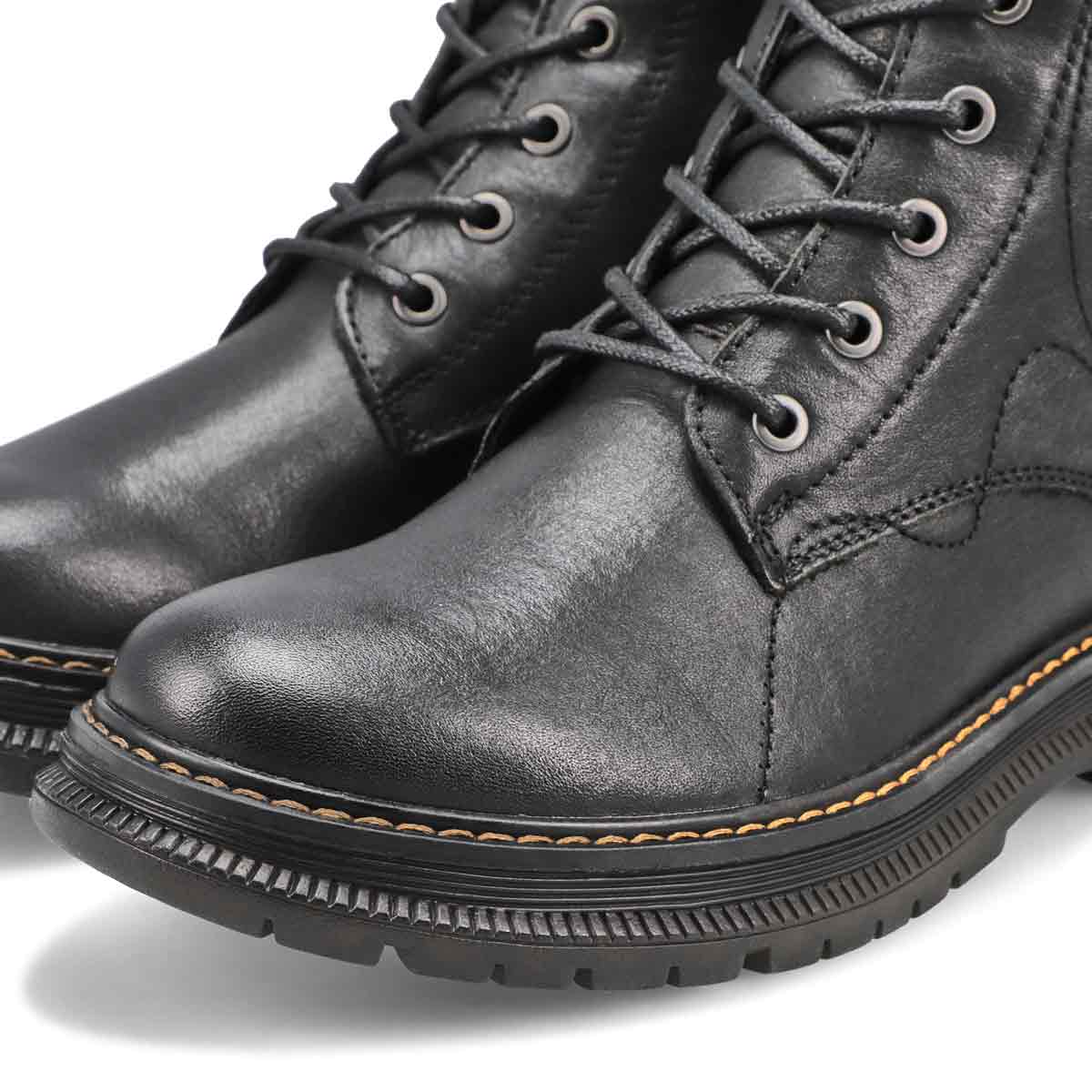 Women's Paloma 01 Waterproof Combat Boot - Black