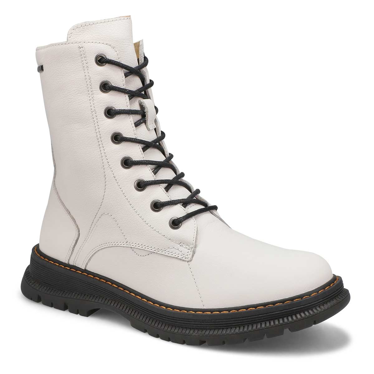 Women's Paloma 01 Waterproof Combat Boot - White