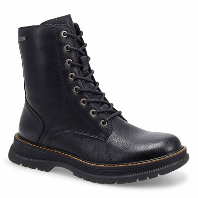 Lds Paloma 01 Waterproof Combat Boot - Black