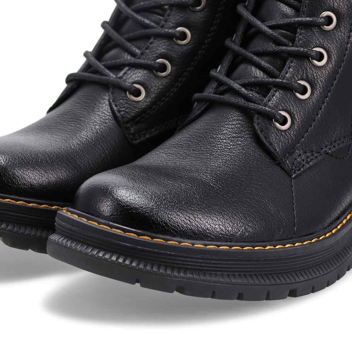 Women's Paloma 01 Waterproof Combat Boot - Black