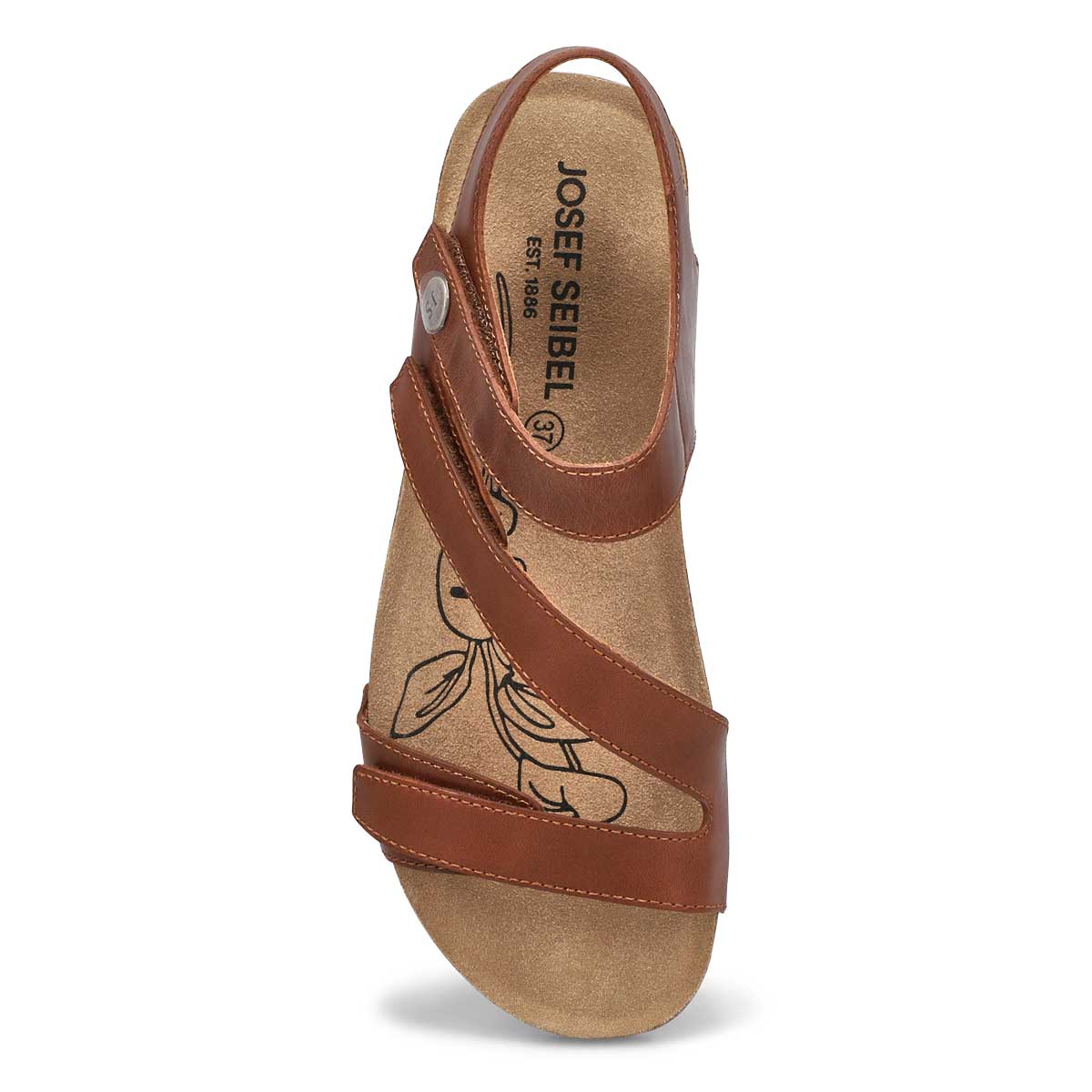 Women's TONGA 25 camel casual sandals