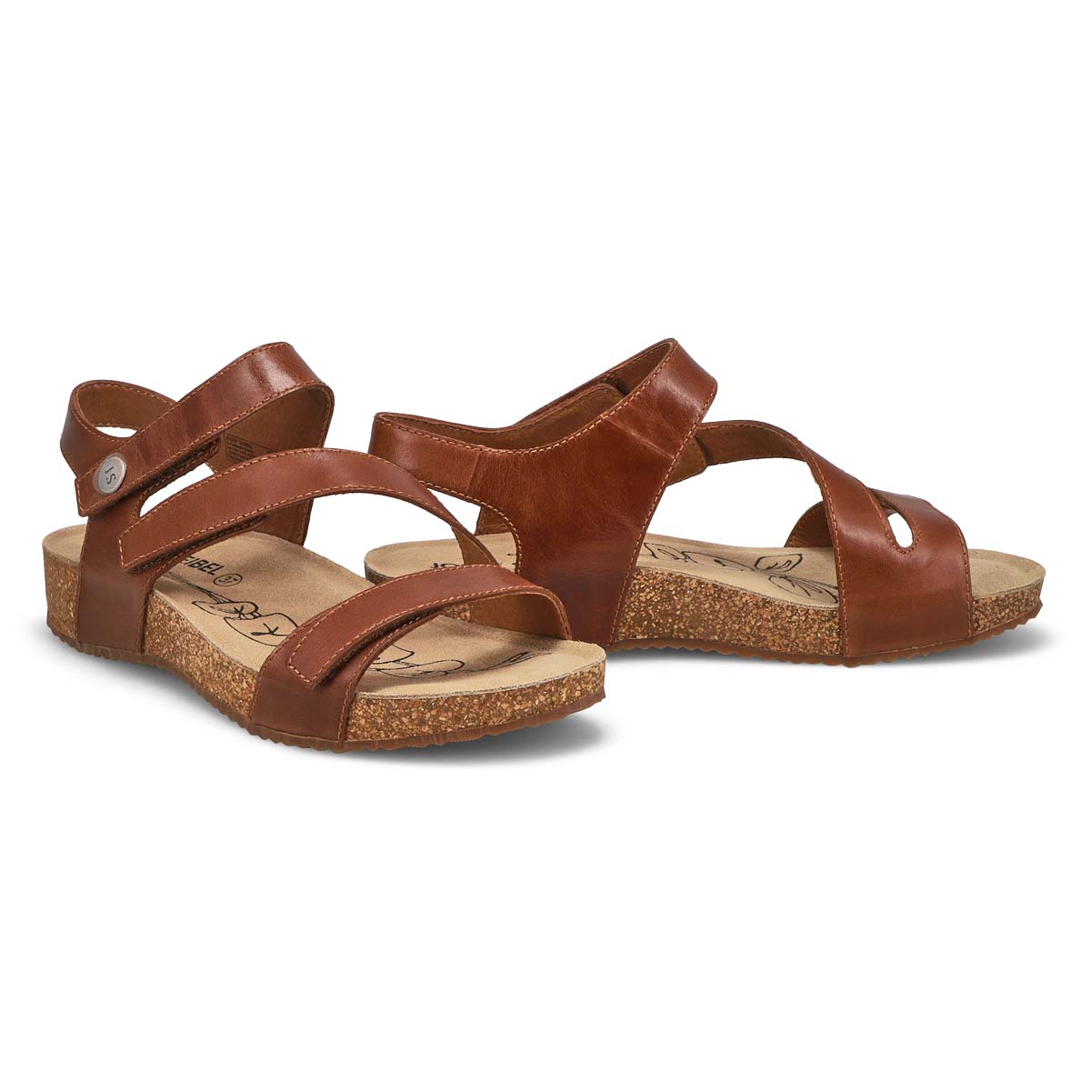 Women's TONGA 25 camel casual sandals