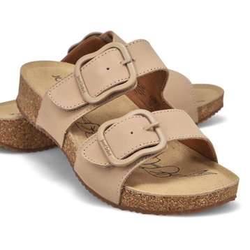 Women's Tonga 64 Casual Nubuck Slide Sandal - Beig