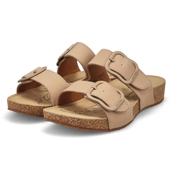 Women's Tonga 64 Casual Nubuck Slide Sandal - Beig
