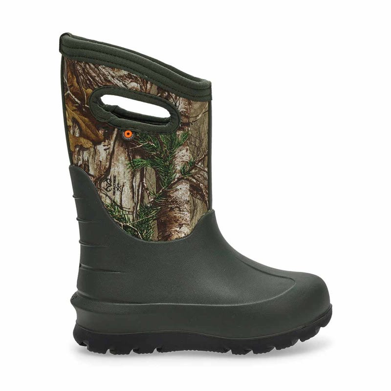 Boys' Neo Classic Real Tree Waterproof Boot - Camo