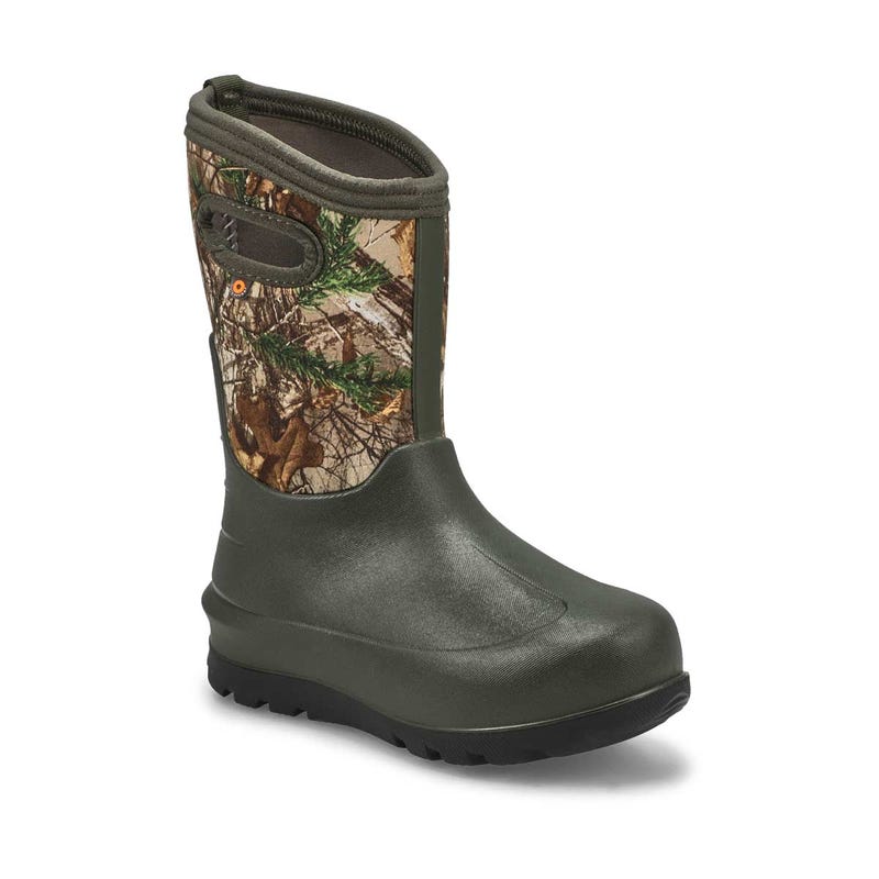 Boys' Neo Classic Real Tree Waterproof Boot - Camo