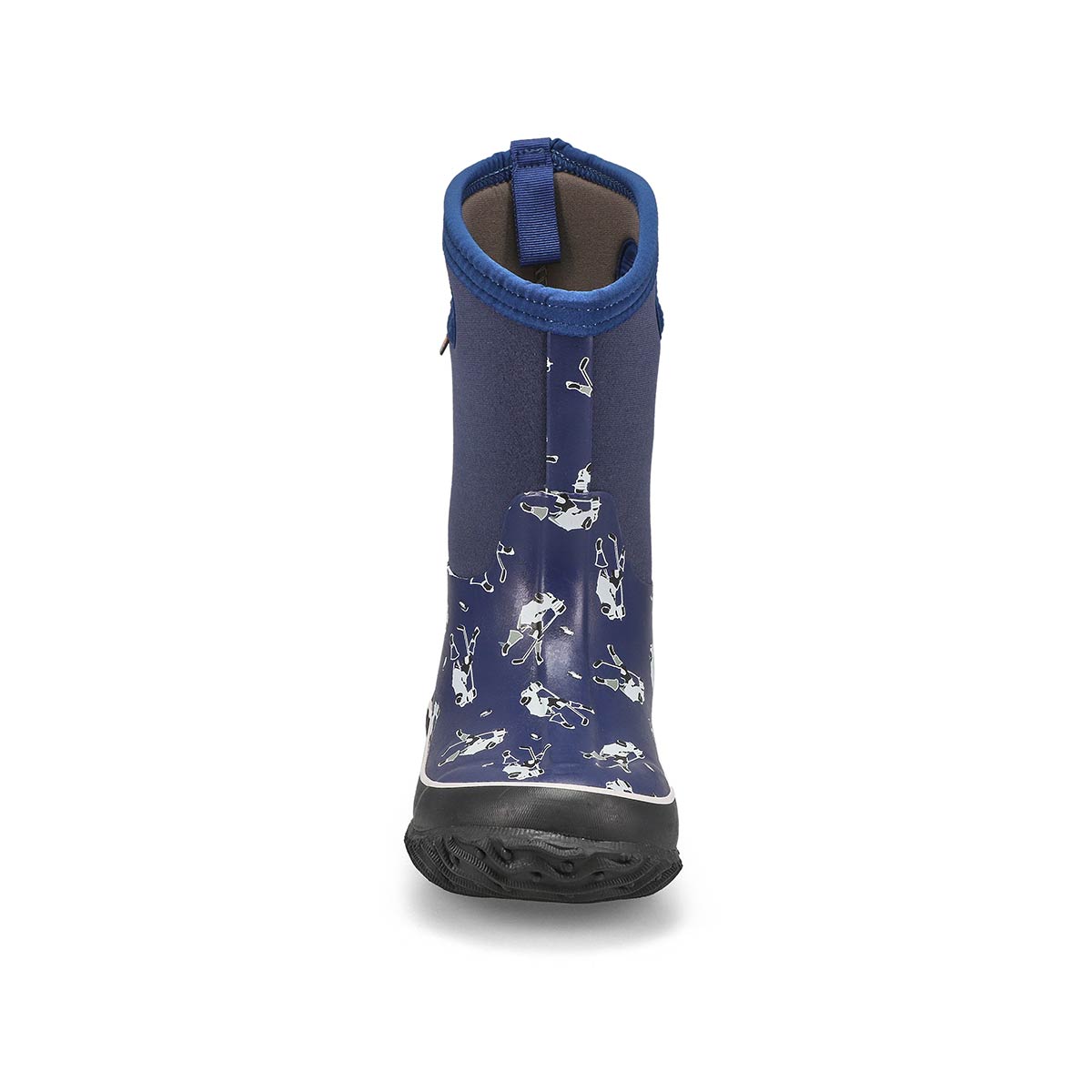 Botte imp. CLASSIC HOCKEY, bleu/multi, garçons