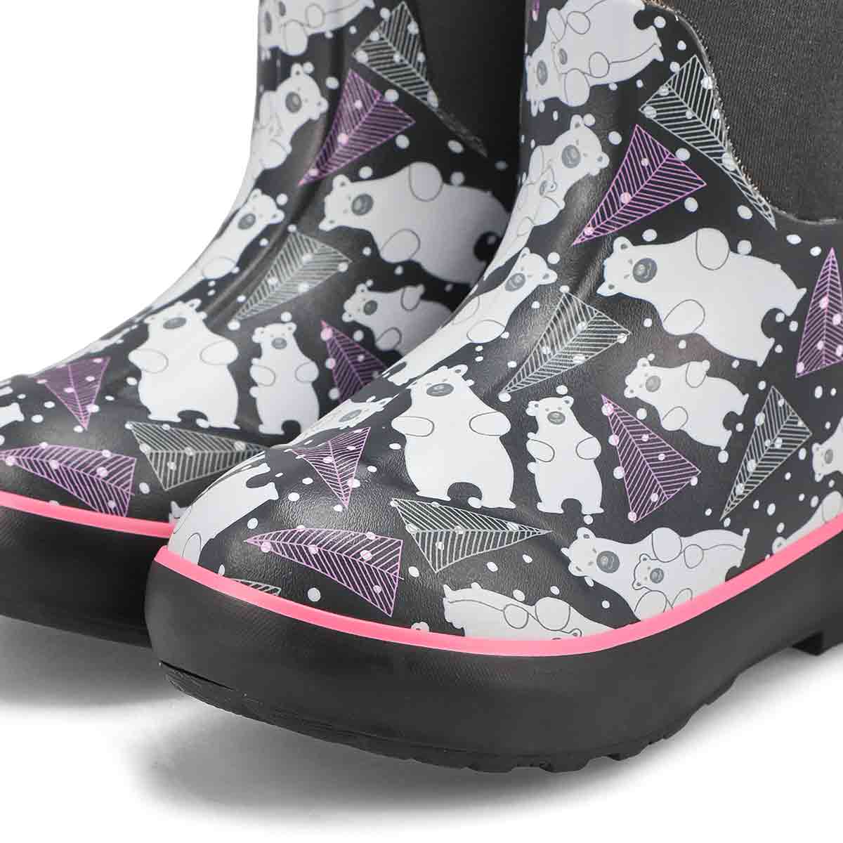 Girls' Classic II Bears Waterproof Boot