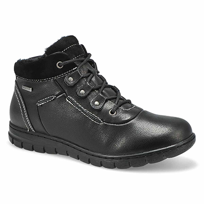 Lds Steffi 81 Wtpf Ankle Boot-Black