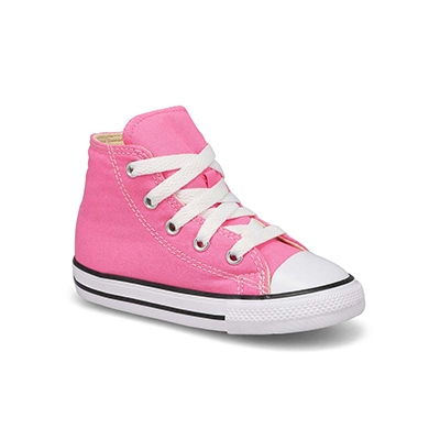 Infs Chuck Taylor All Star Hi Top Sneaker - Pink