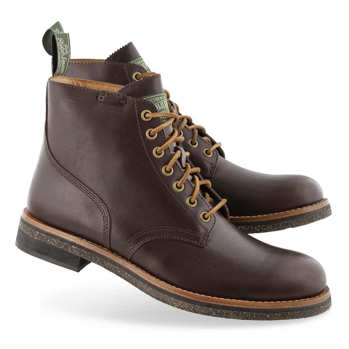 polo lace up boots