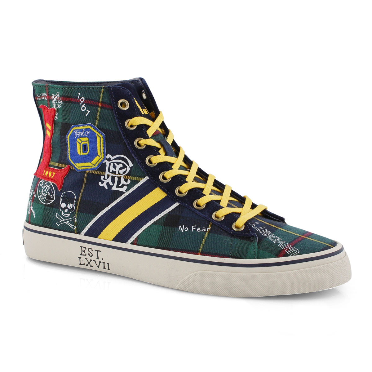 polo ralph lauren men's solomon ii sneaker
