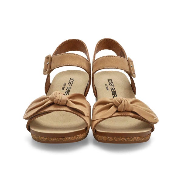 Sandale décontractée à talon GRACE 11, beige, femmes