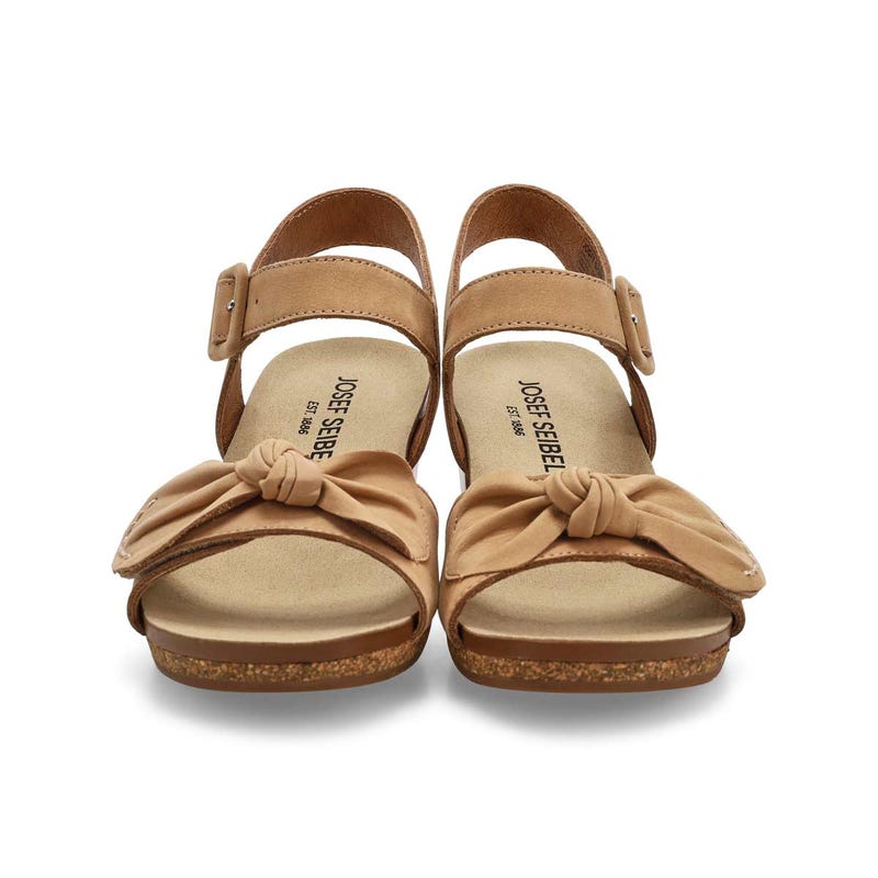Sandale décontractée à talon GRACE 11, beige, femmes