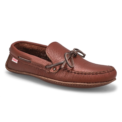 Mns 9018 Double Sole Handsewn Oil SoftMocs - Brown