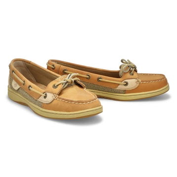 Women's Angelfish Boat Shoe - Linen/Oat