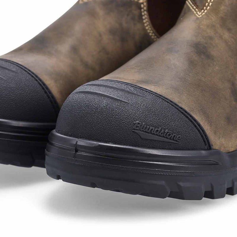 Botte de travail à enfiler unisexe 9302 Thermal CSA - brun rustique