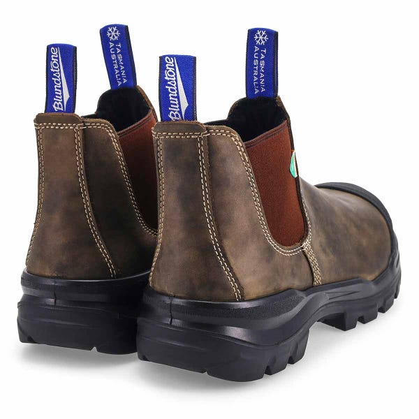 Botte de travail à enfiler unisexe 9302 Thermal CSA - brun rustique