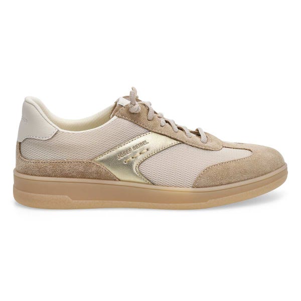 Baskets à lacets JADE 02, beige multi, femmes