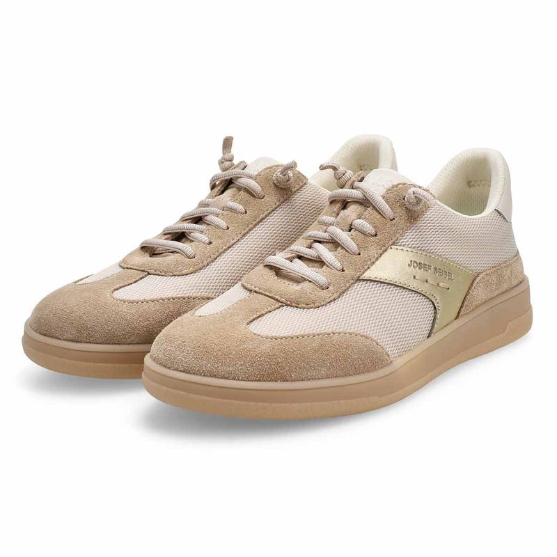 Baskets à lacets JADE 02, beige multi, femmes