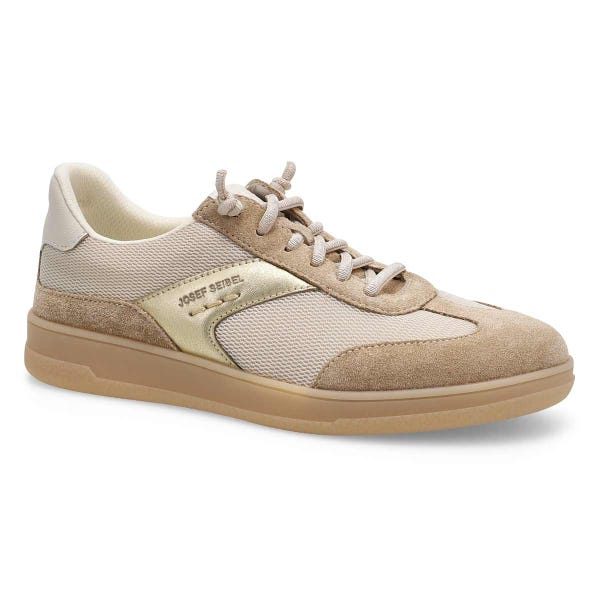 Baskets à lacets JADE 02, beige multi, femmes