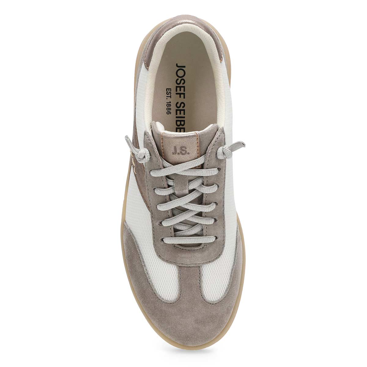 Baskets à lacets JADE 02, gris multi, femmes